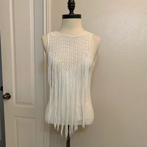 Bebe fringe top
